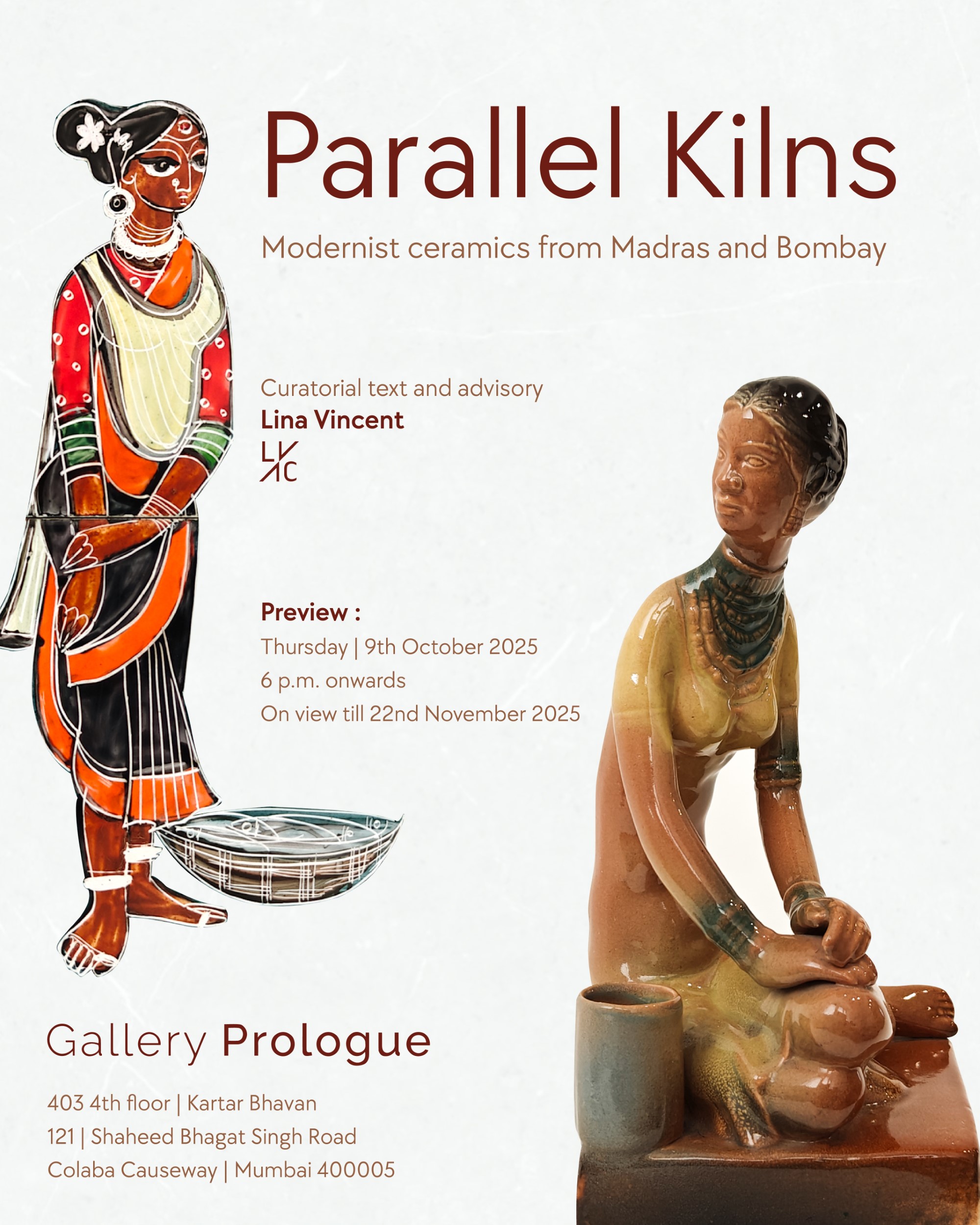 Parallel Kilns – Modernist Ceramics from Madras and Bombay