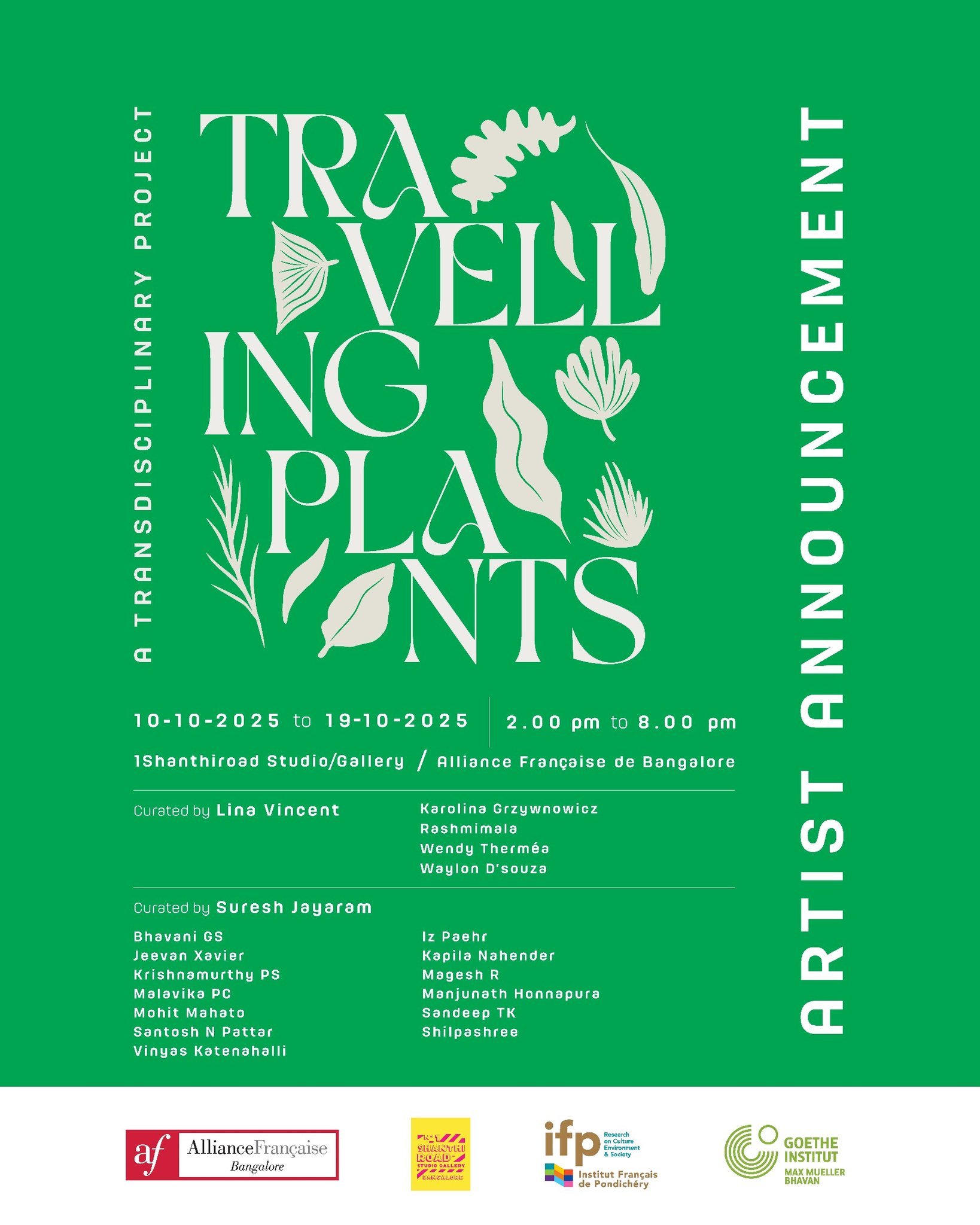 Travelling Plants, in Bangalore