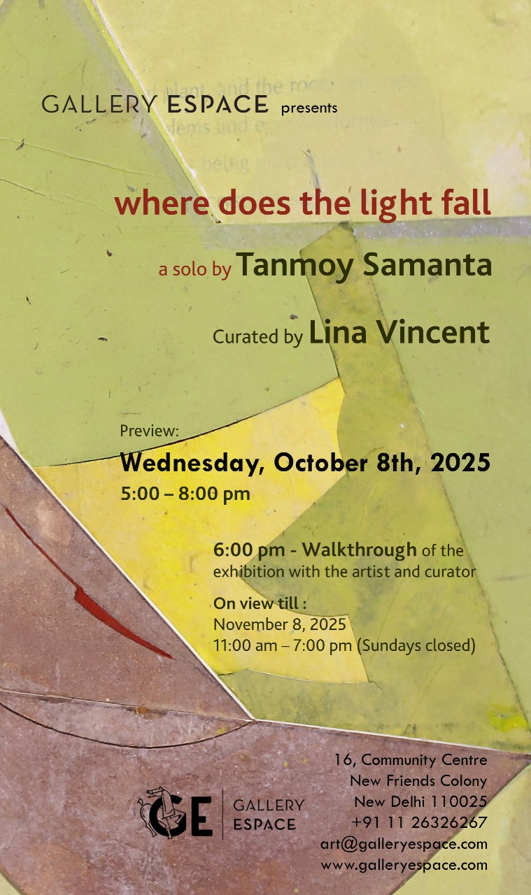 where does the light fall